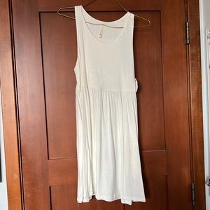 Bellamie White Tank Dress, size Large.